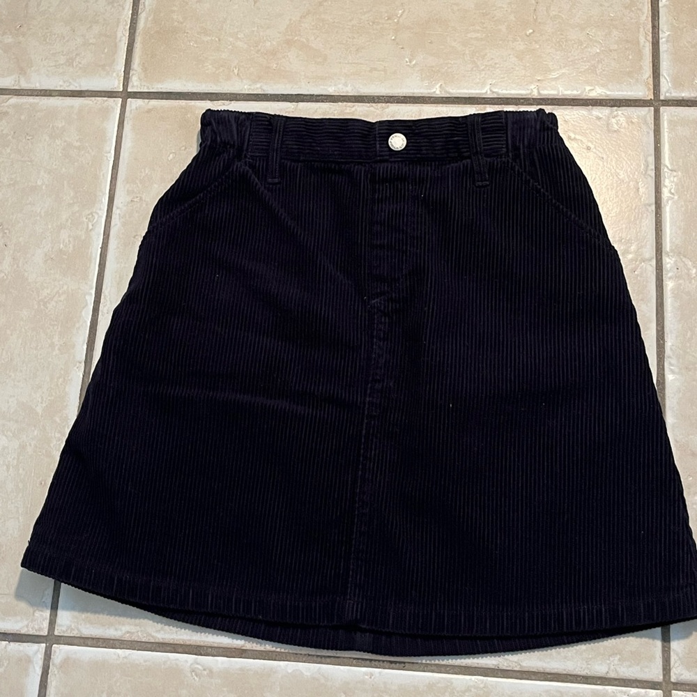 Uniqlo skirt navy